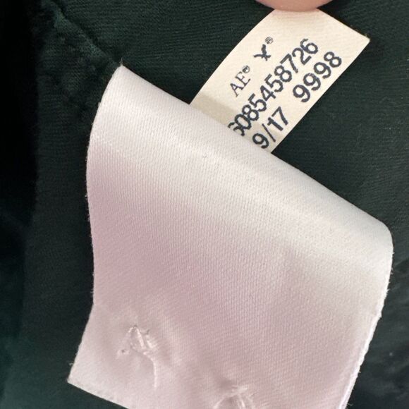 American Eagle Mens Shirt Sz M Green Long Sleeve Holiday Trucks W/Christmas Tree - Picture 5 of 10